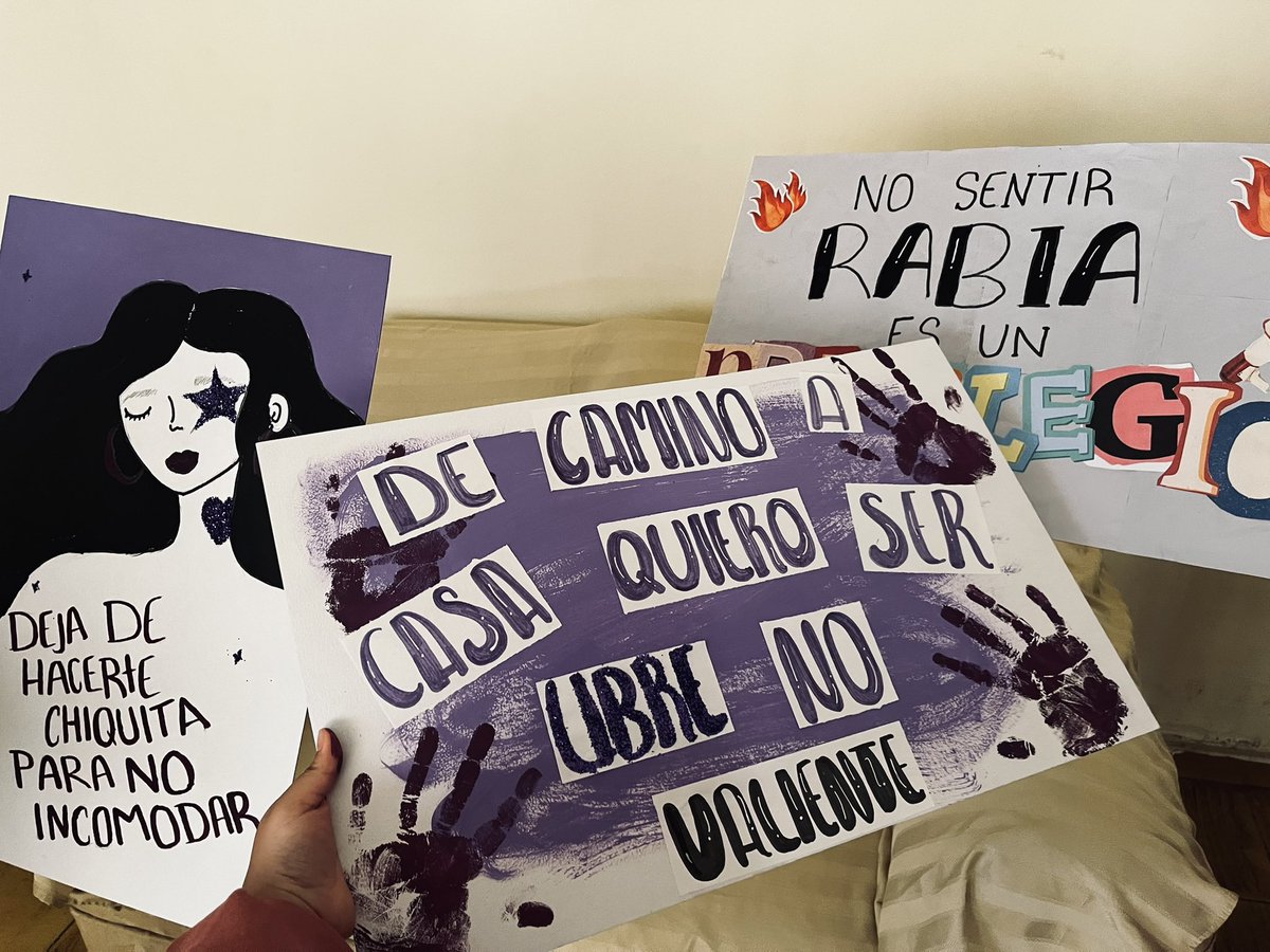 Listas para la marcha 👏🏻