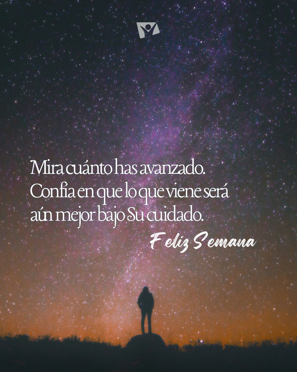 unionradiogt's tweet image. Detente un segundo y mira cuánto has avanzado 🤍. Cada batalla te ha preparado para lo que sigue 🙌.

No vas solo, vas de Su mano 🤝.

¡Feliz semana! 

#Esperanza #Confianza #NuevosComienzos #FelizSemana
