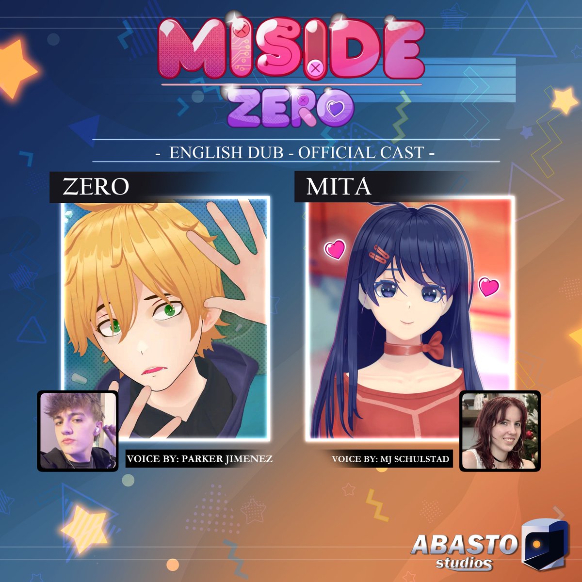 FreakTopiaVA's tweet photo. I believe this is my biggest role yet! I have had the AMAZING opportunity to be cast as the official English voice actor for Mita in the game, #misidezero , a prequel fangame to the original MiSide game! The game is available to play, however, there is no voices yet. Cya soon! https://t.co/Pcy2H7YIpr
