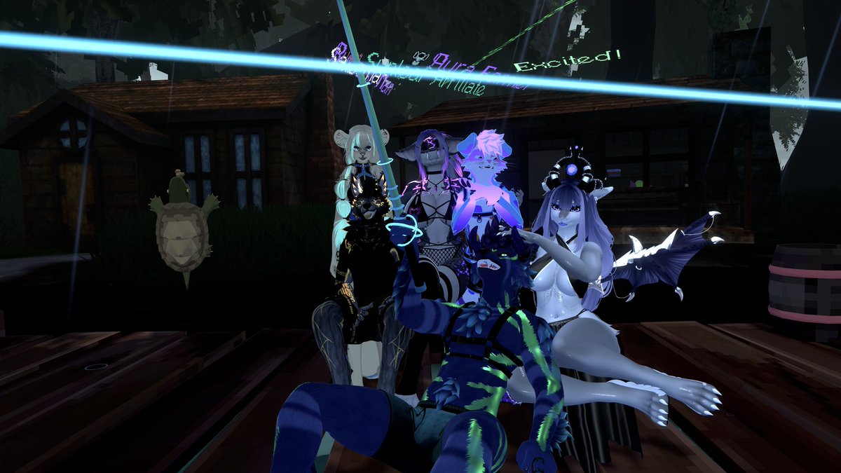 bunnythang's tweet photo. My #VRChat group host weekly events every weekend and most weekdays. Tonight we party, tomorrow we adopt a furry 18+ public lobbies. DMs open for invite! Semi lewd friends who love to game! #vrchatgroup https://t.co/Hioywuzyvb