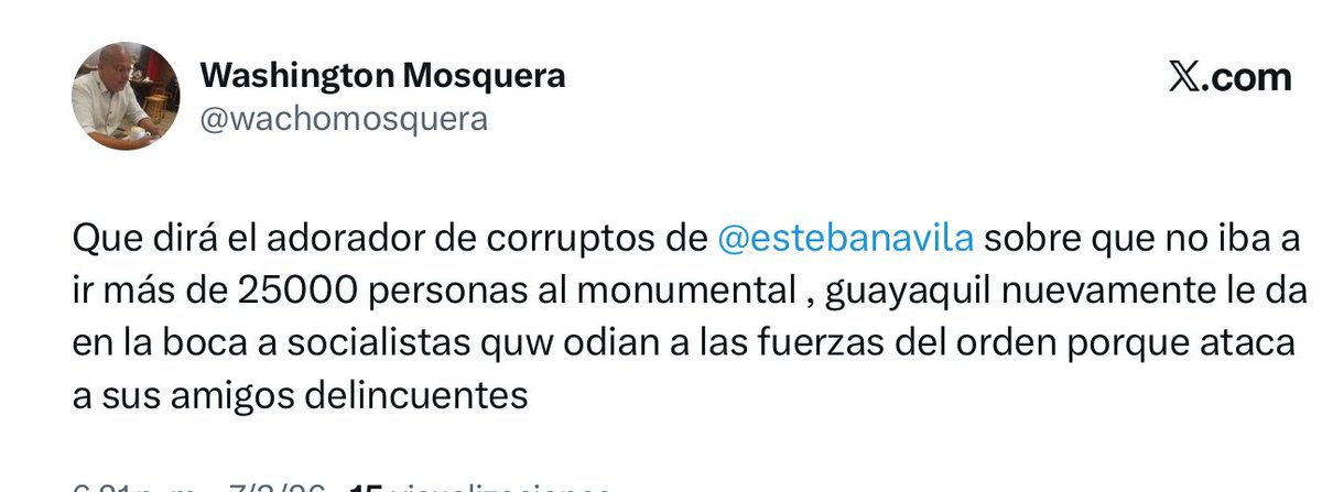 Esteban Ávila Villagómez tweet media