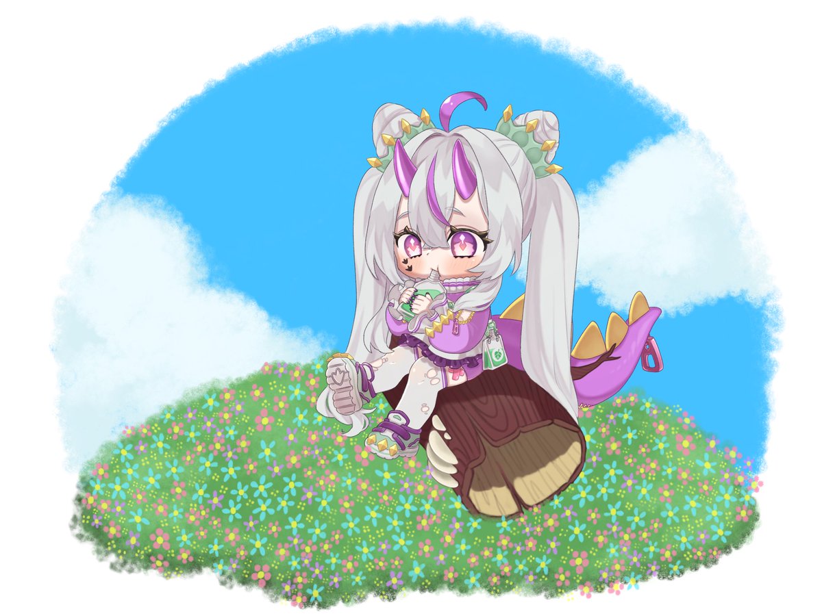 おはらぷ🦕🤍 #おはようVTuber 

ARK楽しくて色々やりながらARKのことばかり考えてる💭

テイムしたいやつ無限だー♾
𝕍𝔸𝕃𝕆ℝ𝔸ℕ𝕋も練習しないとだー！！
らぽがんびるぞ✊🏻 ̖́-