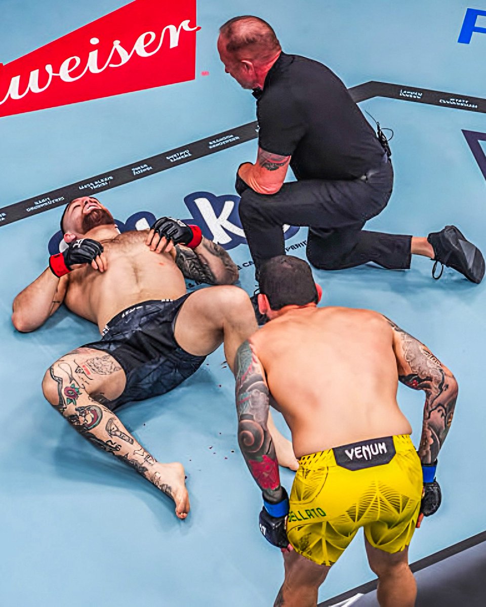 Violent_Rounds's tweet image. Rodolfo Bellato has just stopped Luke Fernandez in round 1!

Undefeated no more!!

#ufc326