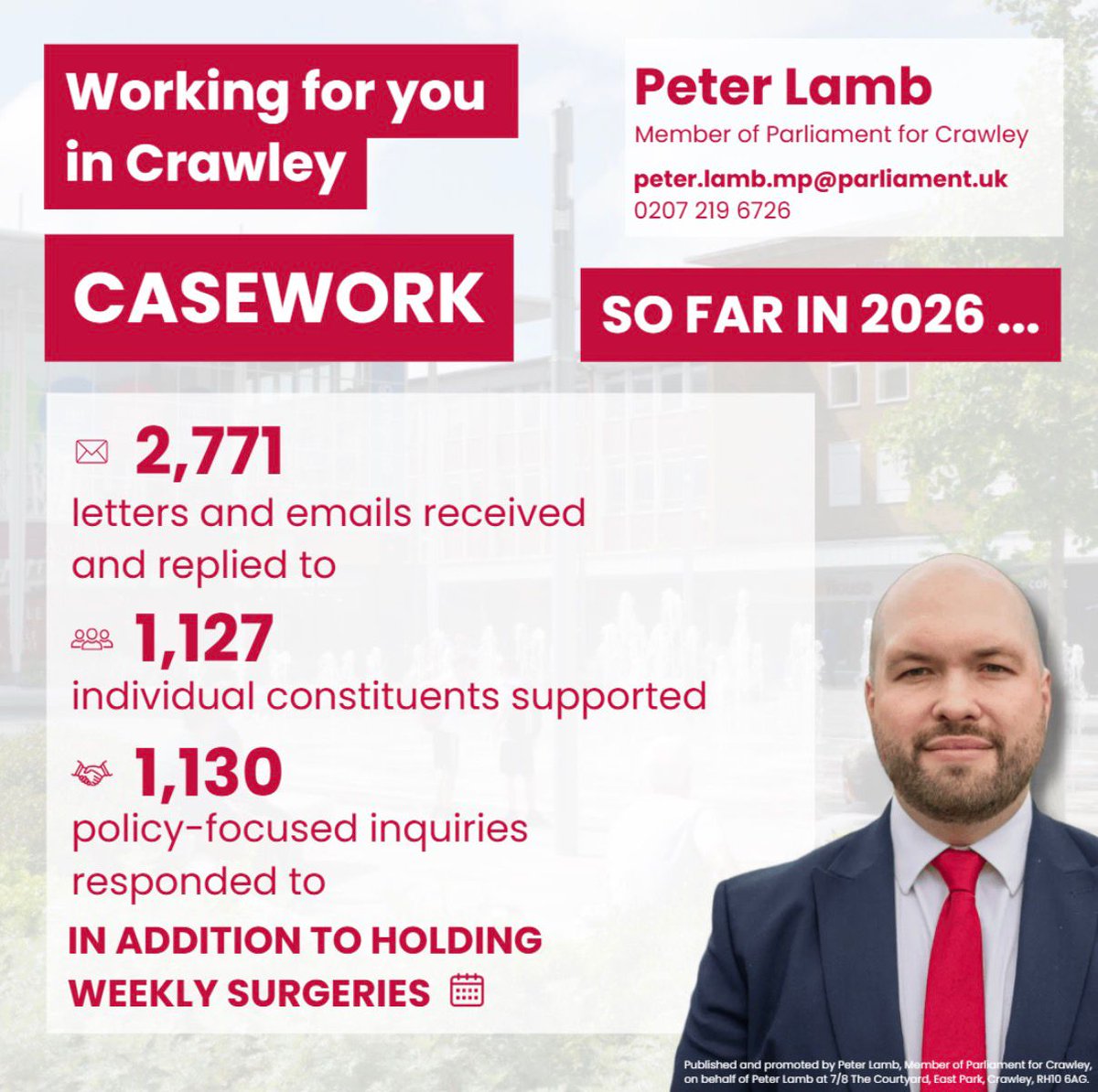 Peter Lamb MP 🌹 tweet media