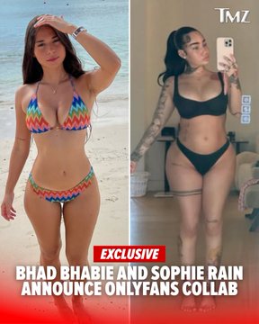 OffGridClips's tweet photo. Two of OnlyFans biggest earners are joining forces.  Sophie Rain and Bhad Bhabie just announced their OF collab.  💰 https://t.co/FWyQP85Cgd