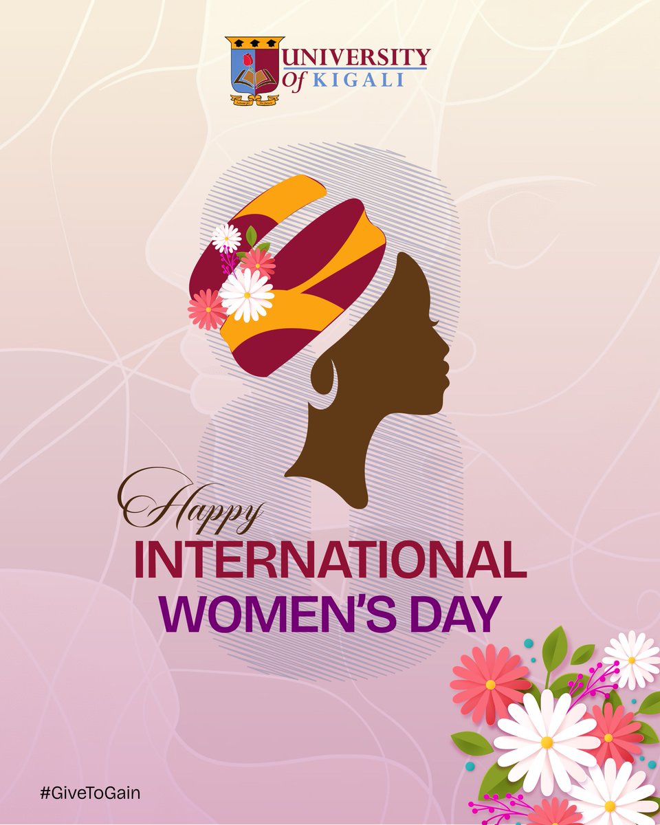 UnivOfKigali's tweet photo. Celebrating the strength and achievements of the incredible women shaping our community at the University of Kigali and beyond. Inspiring change, driving progress, and leading the future.

Happy International Women's Day! 💜

#InternationalWomensDay2026  #WomenInLeadership https://t.co/5yOKM6uLUr