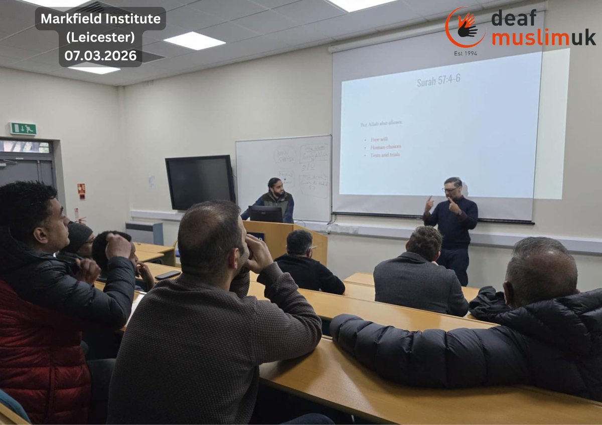 Deaf Muslim UK tweet media