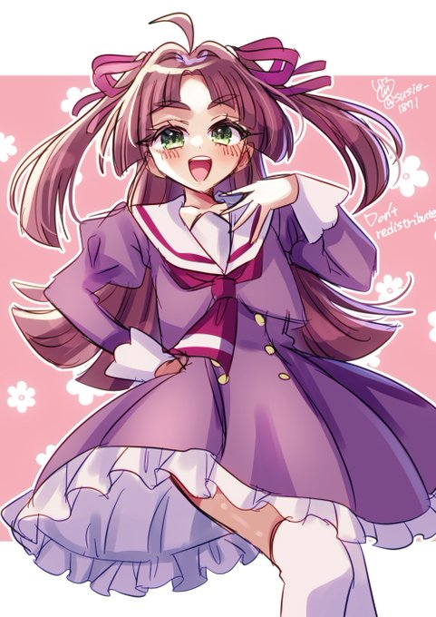 小林さんの制服姿かわいい 来週からはあんなちゃんも着るんだね〜! #たんプリ #precure