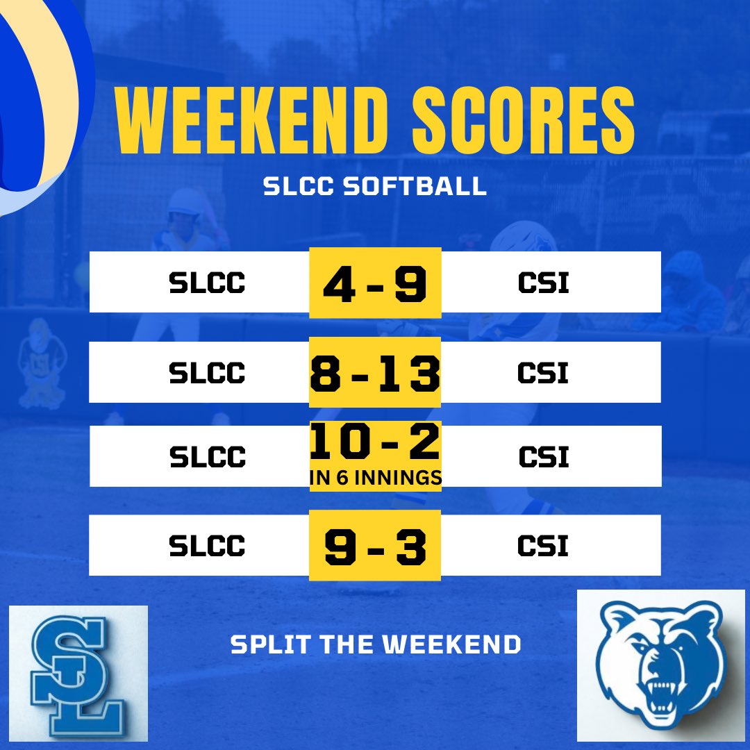 SLCC Softball tweet media
