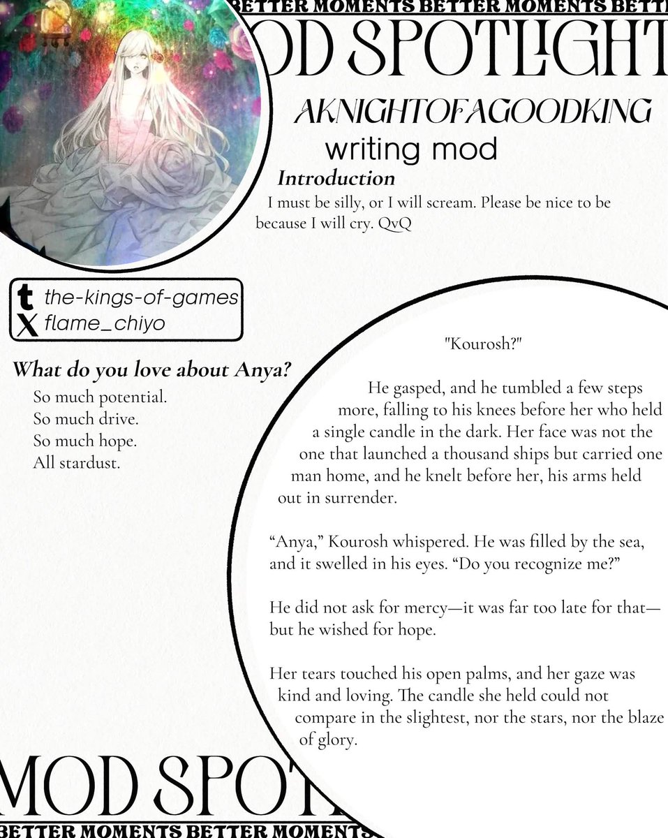 Better Moments: an Anya Zine 💊🌕 tweet media