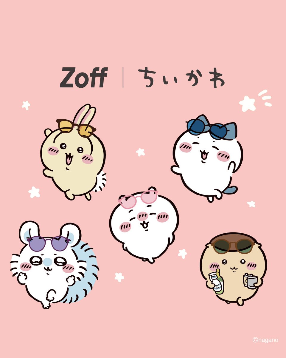 Zoff_INFO's tweet photo. 💫Zoff | ちいかわ 第3弾特設ページ公開💫
Zoff | ちいかわ 商品ラインアップが公開されました！

今回の商品もこだわりのつまったデザインがたくさんです☺️
■公式オンラインストア先行予約：2026年3月10日(火)11：00〜
■実店舗・楽天・ZOZOTOWN・andST：2026年3月20日(金)

👇特設ページ
https://t.co/2B07vPOg5z

※ご購入はお一人様につき1種2点までです。
#Zoff #ちいかわ