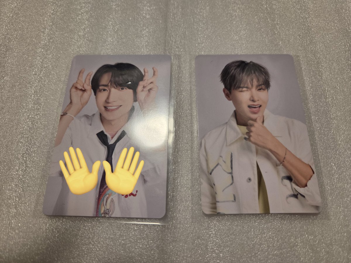 【交換】SUPER JUNIOR SJ Market マーケット 購入特典 トレカ

譲］リョウク
求］同異種 ウニョク、ドンへ
スパショEC特典、会場特典、マーケット特典、ソウルマーケット特典等何でも検討します◎

本日ベルーナ手渡し、後日新宿手渡し、郵送
よろしくお願いいたします🙇‍♀️