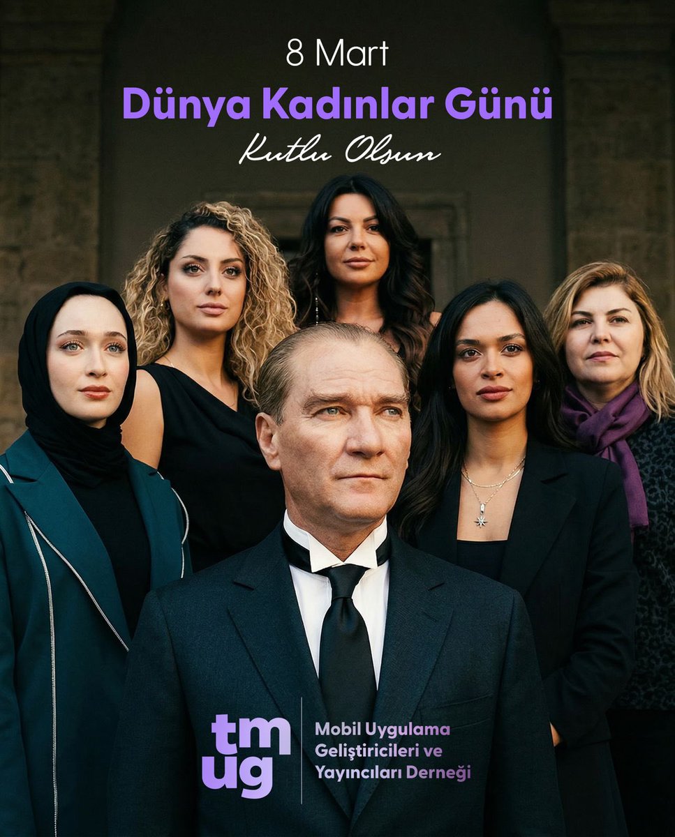 MesutNumanoglu's tweet photo. TMUG Kulübü - Türkiye Mobil Uygulama Geliştiricileri ve Yayıncıları Derneği gücünü kurucu kadınlardan alıyor. 

Kadın: Evde, Sokakta, İşte..
Her zaman çok güçlü.

İyi ki varsınız!

8 Mart Dünya Kadınlar Günü Kutlu olsun. #tmug

Kurucularımız;
Ulu Önder Türkbeyi Atatürk’ün vizyonu ve;
Yönetim Kurulu Üyesi Emine Korkmaz 
Yönetim Kurulu Üyesi Bengi Baydan Şeker 
Hukuk İş Konsey Yardımcısı Feyza Kayadibi  
Denetleme Kurulu Üyesi Selin Sarıcalı Şermet 
Genel Koordinatör Yardımcısı Nazlıcan ALBAYRAK  
 
#mobilapp