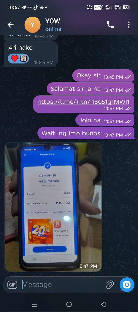Gelodakziloilo colab na avail na sa gc or tg ko pm tweet media