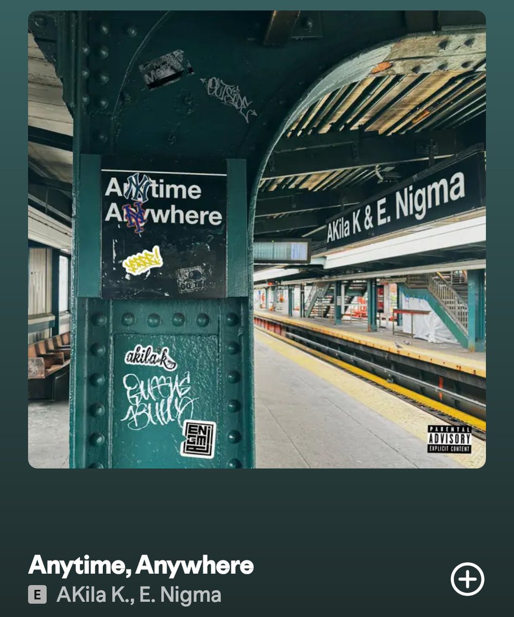 I'm rockin with this 🔥

<a href="/EdotNIGMA/">E. Nigma</a> <a href="/AKilaKMusic/">Kamarah. Akila. AKila K. 🤷🏾‍♀️</a>