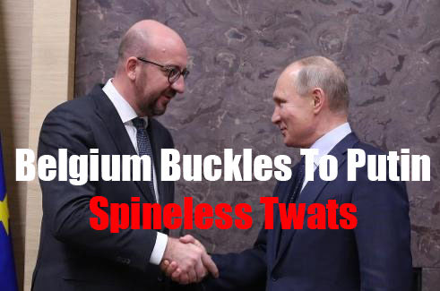 Belgium buckled to Russia over EUroclear - they now renege on there F16 support they promised to Ukraine.

🇧🇪 Belgium has still not delivered the promised four F-16 fighter jets to Ukraine — VRT 

The previous Prime Minister, Alexander De Croo, promised delivery by the end of