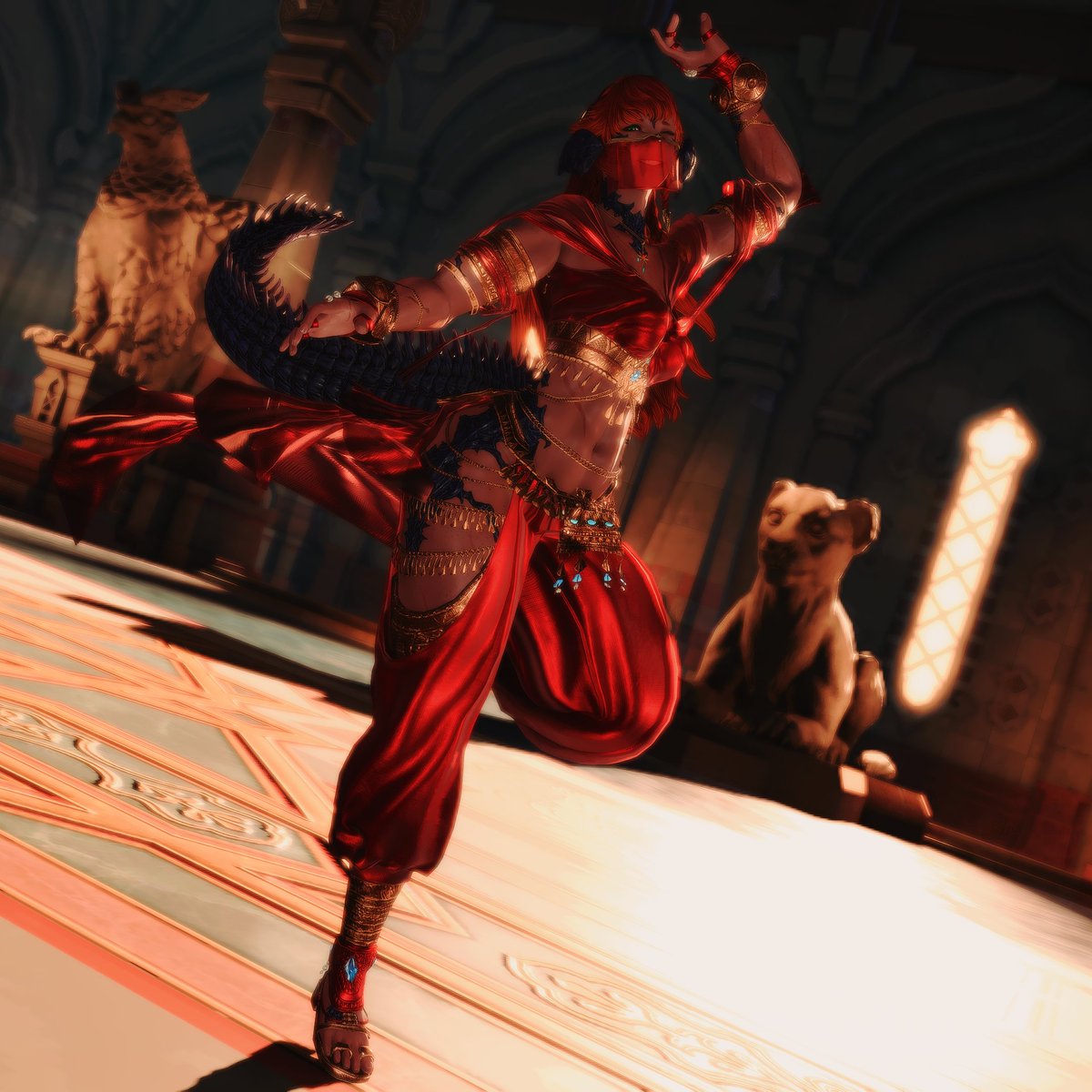 #Rhae || #FemraFriday || #Xaela 

"Not my usual type of attire but it's all the rage right now, eh?"