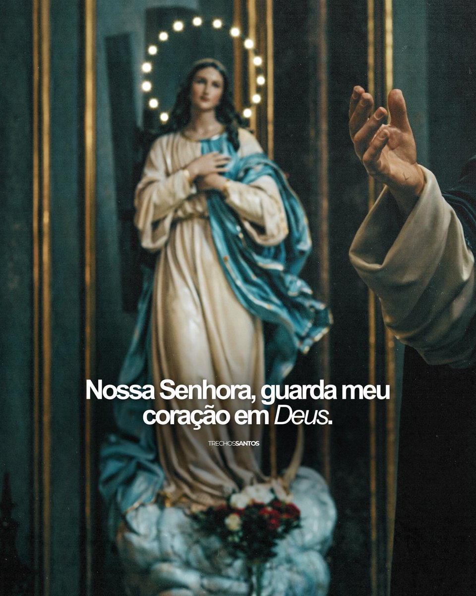 trechossantos_'s tweet photo. Mãe Santíssima, cobre-me com teu manto e leva o meu coração sempre a Jesus Cristo. Que assim seja. 🙏🏼 https://t.co/chYRlyBFMF