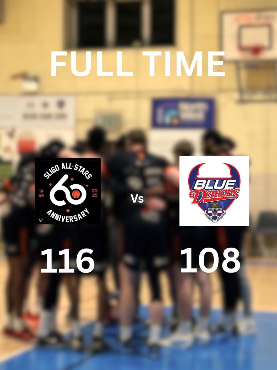 SligoAllStars's tweet photo. ๐@Dominos_ROI Mens Superleague
โฑFull Time Result
๐โซ๏ธ @SligoAllStars 1๏ธโฃ1๏ธโฃ6๏ธโฃ
๐
๐ด๐ต@Bluedemons_BC 1๏ธโฃ0๏ธโฃ8๏ธโฃ
๐ฎ๐ช @BballIrl | @Oceanfmsport | #DMSL
๐คตโโ๏ธ@Ejmenswear |๐ถ@Buy4PetsOnline https://t.co/zpsqfo8UuW