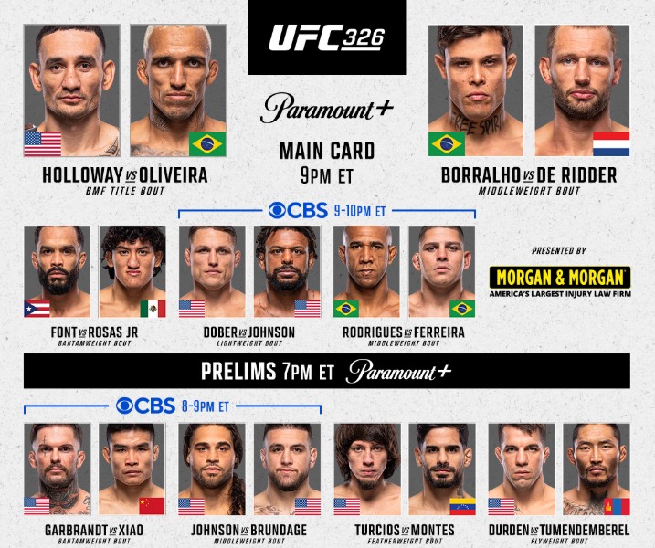 ufcstreamrlinks's tweet photo. Here's To Watch  UFC 326: Holloway vs Charles Oliveira Live Streams 

iPhone /Mobil/MAC⤵️
📱https://t.co/Sk7MbiFnXJ
📱https://t.co/IzximlW8gb

PC/TV⤵️
📺https://t.co/IzximlW8gb
📺 https://t.co/Sk7MbiFnXJ

#UFC326 Full Card In HD https://t.co/jDhPCigykd