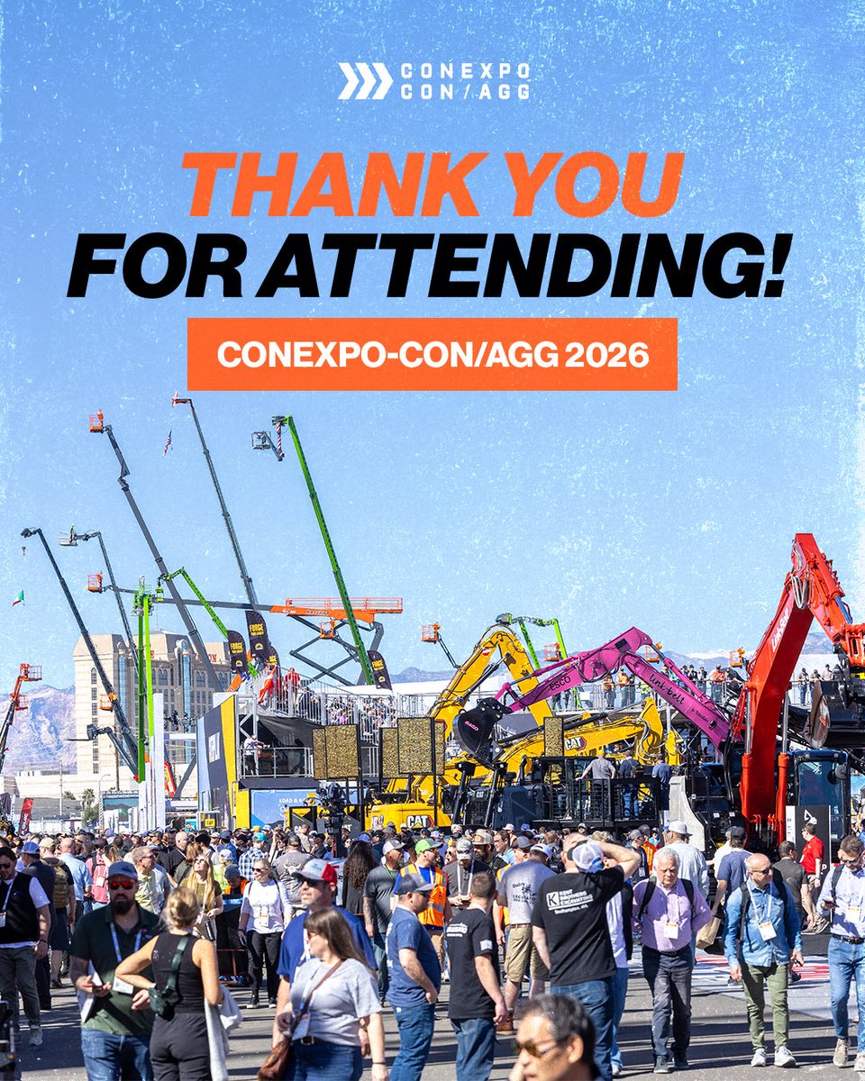 CONEXPO-CON/AGG tweet media