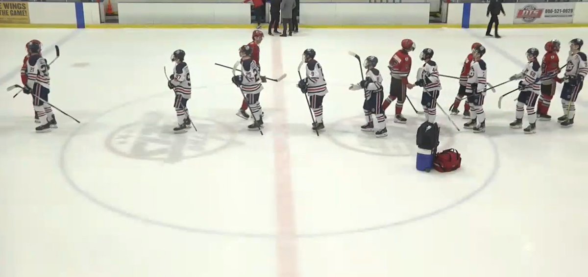 CrazyCharlie615's tweet photo. Red River Spartans fall in Great Lakes Div Semi Finals @MetroJetsHockey. It was an incredible rebound season that saw Spartans finish 35-9 & advance to 2nd round of #USPHL Playoffs.
#Handshakes & of course you're welcome in the booth @FMBankArena @mattprieur
Thanks for mention! https://t.co/4ftqBByOwl
