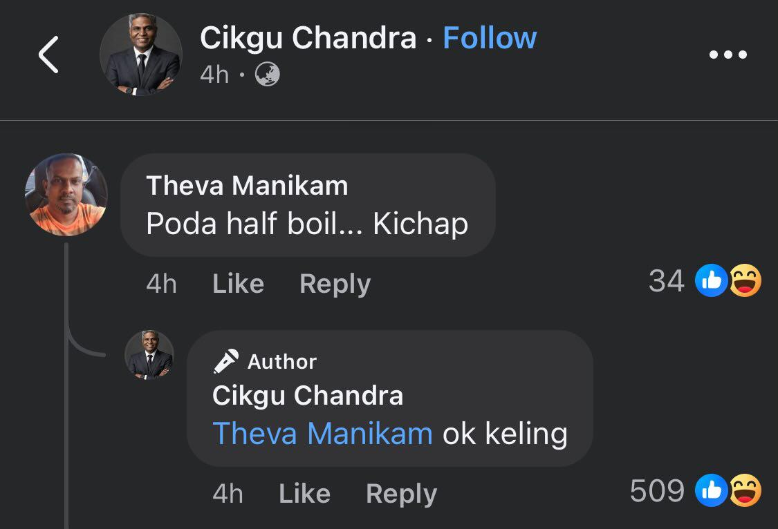 Indian gaduh dengan Indian. 😭