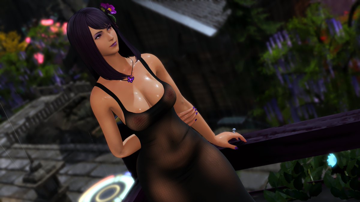Purplescence's tweet photo. Okay, this is the last character I'm posting in this dress. 😅
#Midlanders_Today #ffxivnsfw #gposers https://t.co/pPaoNJFu36