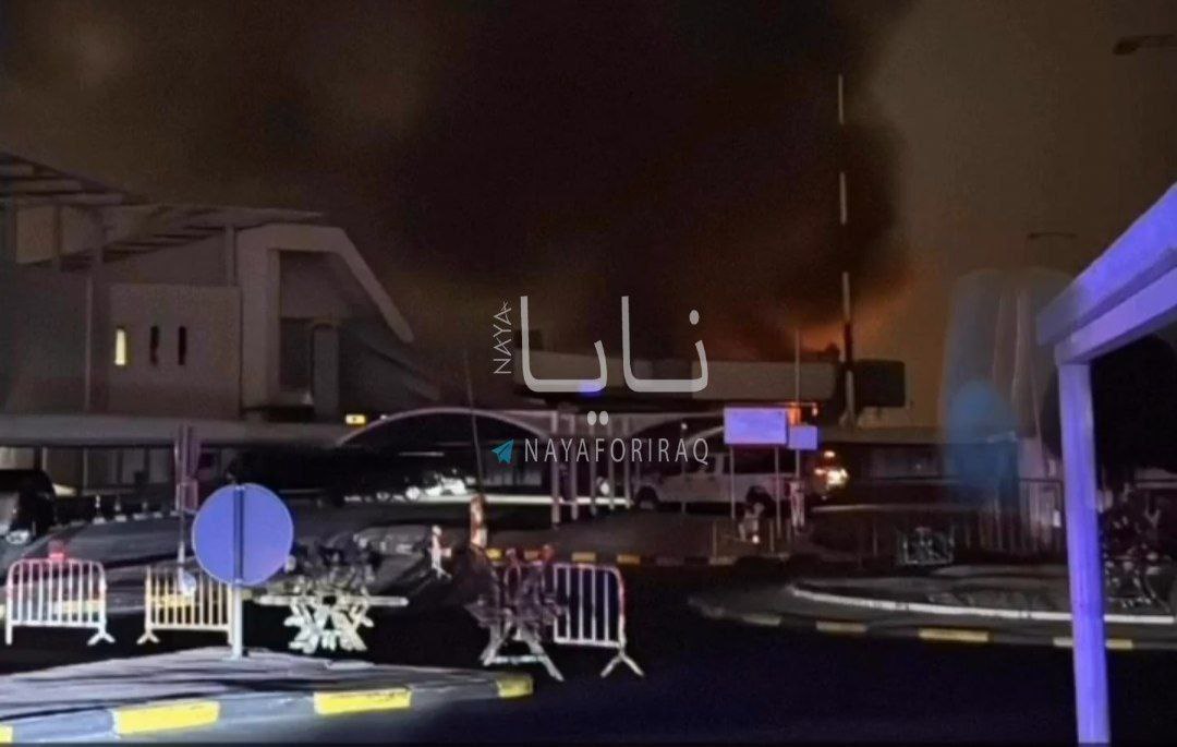 >Fuel storage is burning at Kuwait Intl (pictured) >Ynet: Hezbollah has ...
