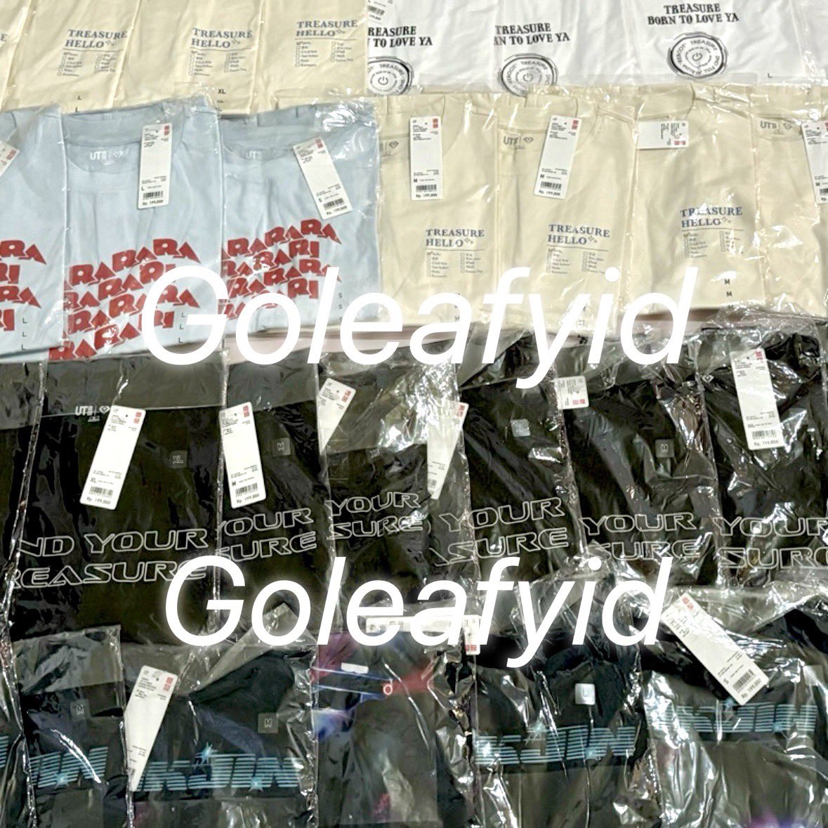 goleafyid's tweet photo. Ready Stock!
Tshirt Uniqlo x Treasure
FCMM
Hoodie Team Treasure
Tshirt KingKong design by Jihoon
🔗 https://t.co/eu8X1ORwFS
#TREASURE #Uniqlo #Fcmm #wts #wtb
want to sell https://t.co/I00YCwOhAF