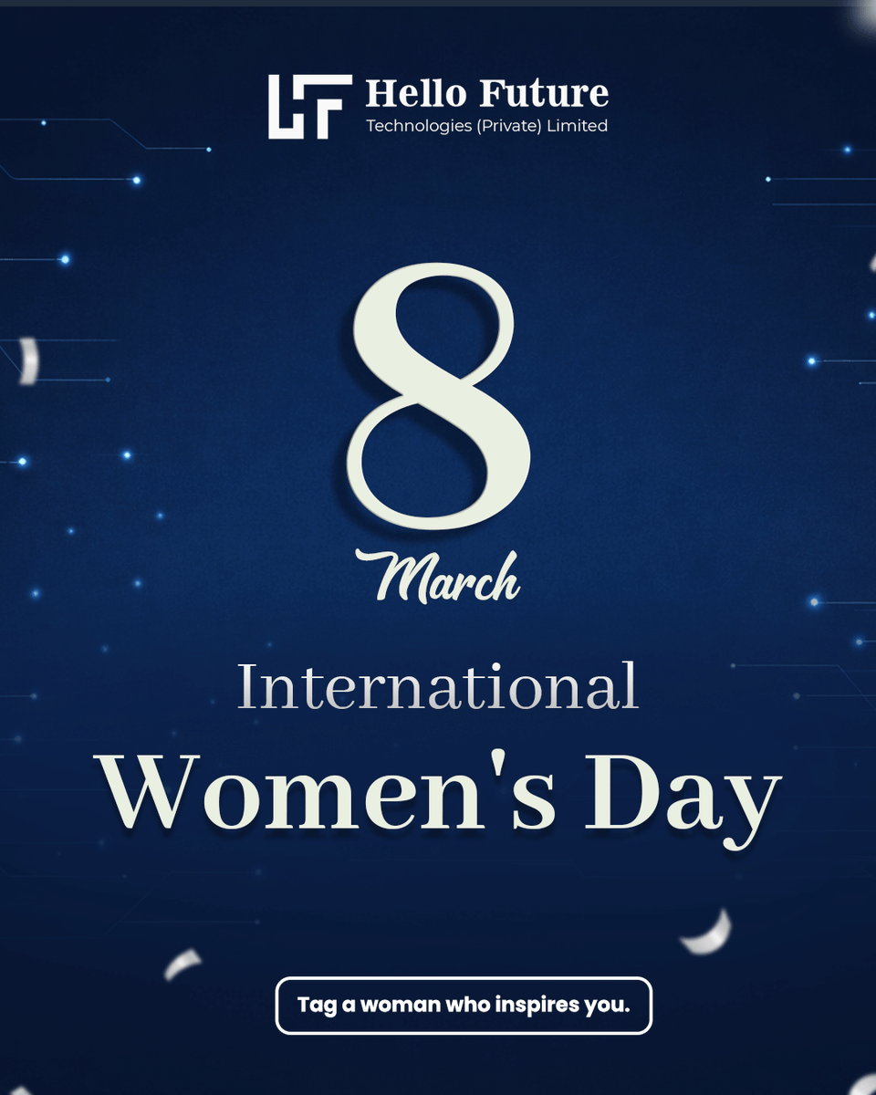 hellofuturetech's tweet photo. Celebrating the strength, resilience, and achievements of women everywhere. 💜

This #InternationalWomensDay, we honor the women driving change, innovation, and impact, especially in tech.

At Hello Future Technologies, empowering women means empowering the future. ✨ https://t.co/tNxFn1lwcJ