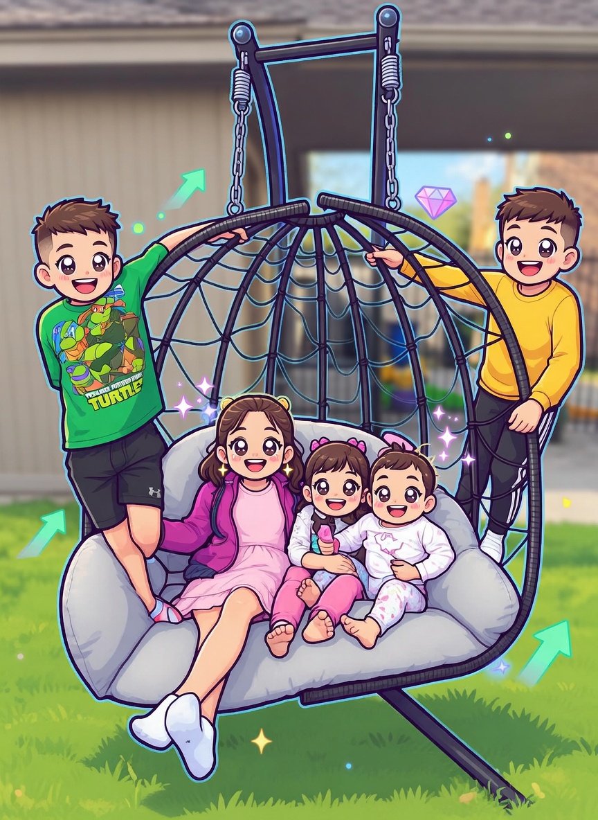 UrKal_Option's tweet photo. Cousins hanging out = instant mischief mode ON! 😏

Kalian, Uriel & their cousins causing wholesome trouble today. Love every chaotic second! 👨‍👩‍👧‍👦

$UrKal: Family chaos to the moon 🚀

Link: https://t.co/0Y8BhfegPq

#UrKal #FamilyFirst #FairyPark #Solana #Memecoin #KidsAdventure #ToTheMoon #pumpfun #KidsToTheMoon #peace #Love #moon #crypto #family #unity