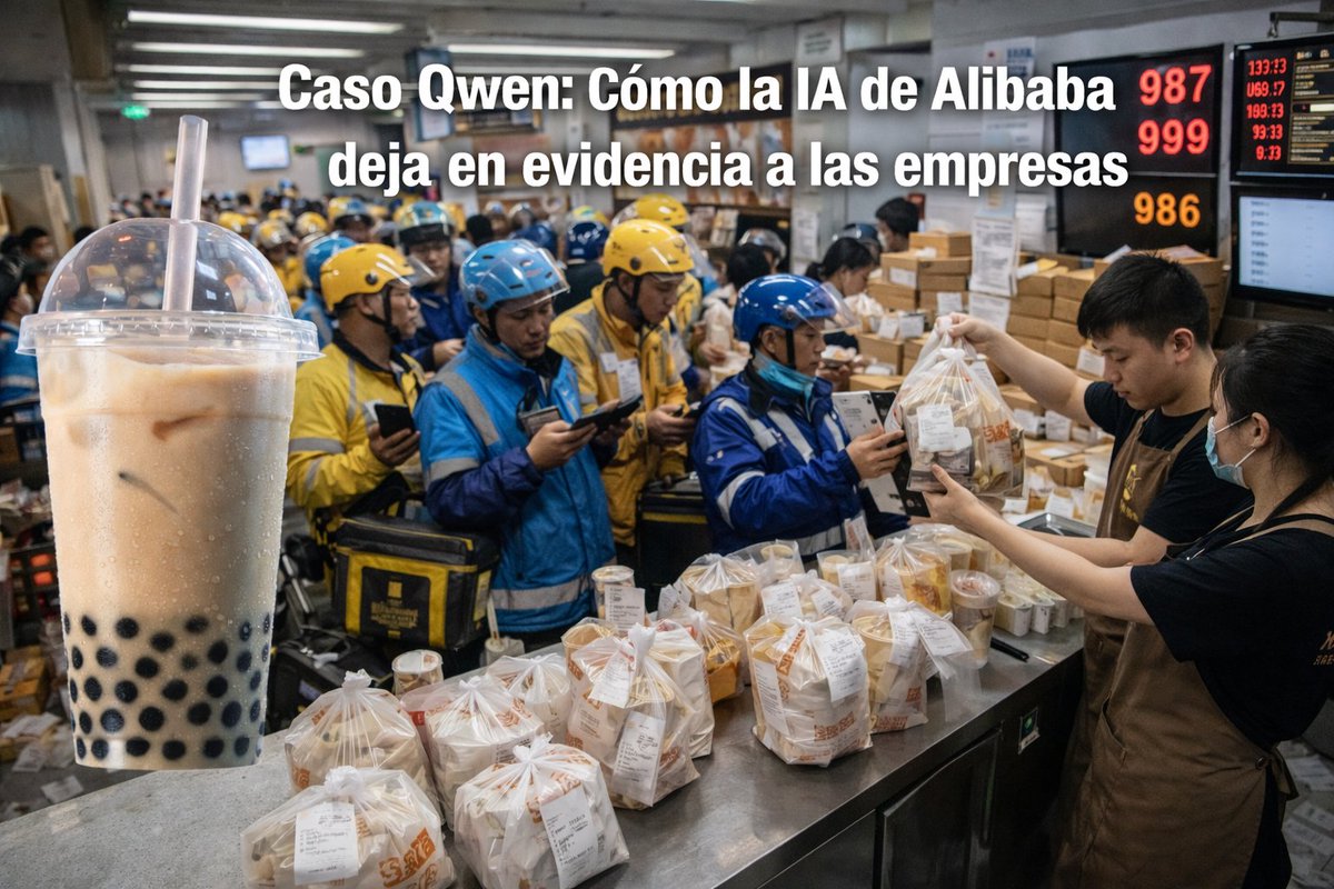 Cuando la IA de Alibaba expone prácticas corporativas, el mundo tecnológico empieza a prestar atención.

Descúbrelo aquí > f.mtr.cool/bgnjkmiuix

#Alibaba #Qwen #IA #Tecnología #Empresas