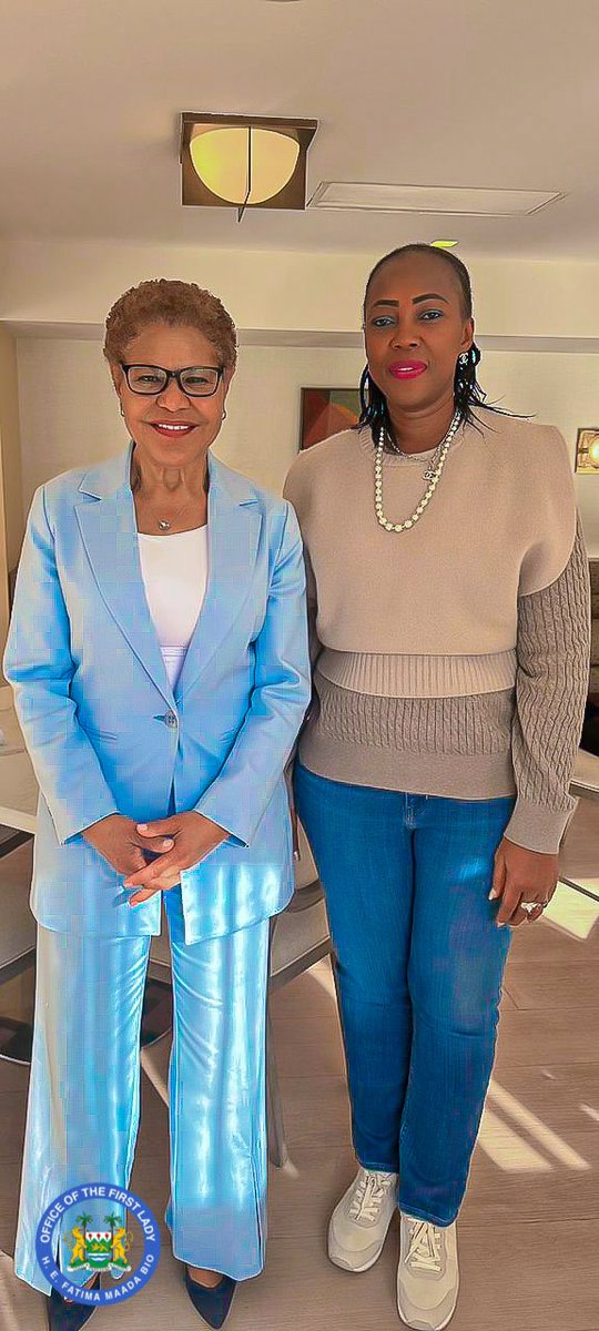 H. E. Fatima Maada Bio tweet media