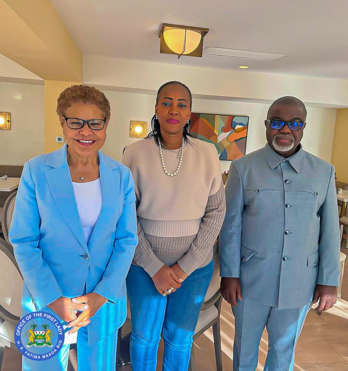 H. E. Fatima Maada Bio tweet media