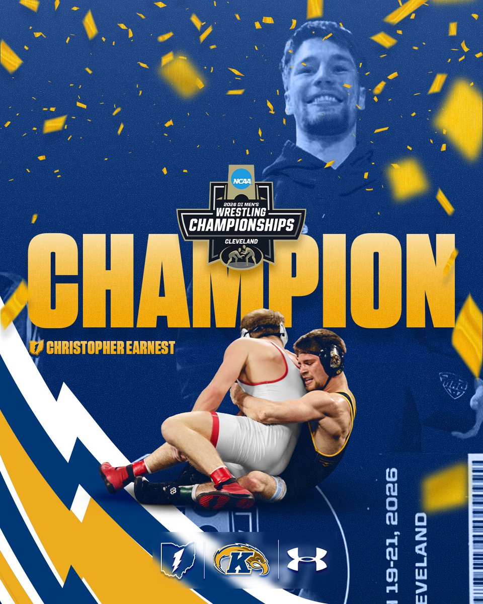 Kent State Men's Wrestling tweet media