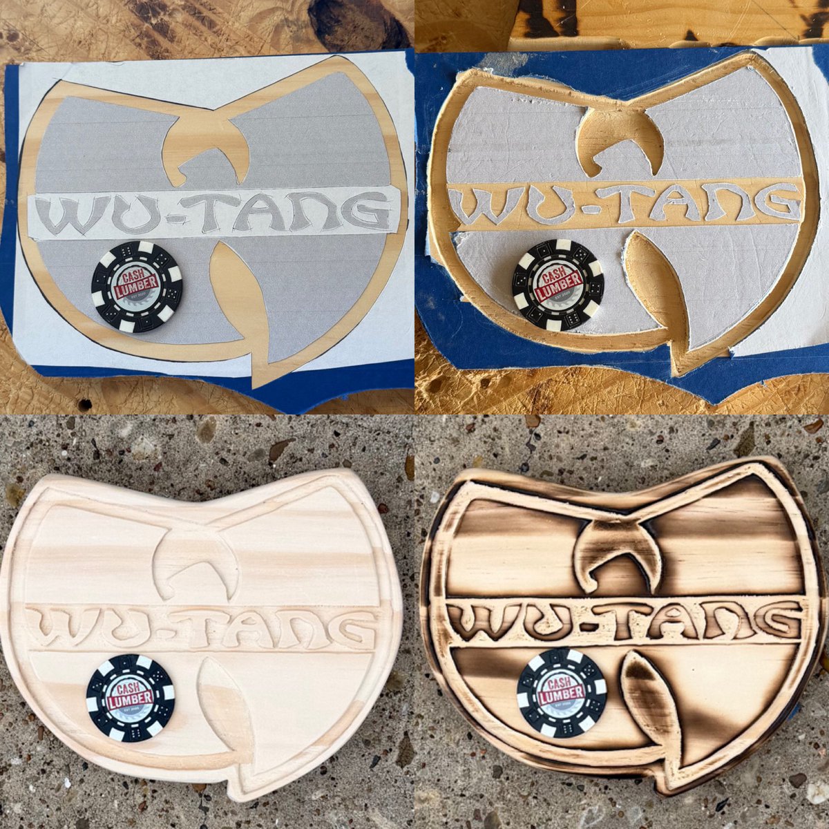 1Cash28's tweet image. Wu-Tang Clan #1 in progress.
#CashLumber
#TBBReposts
#WuTang