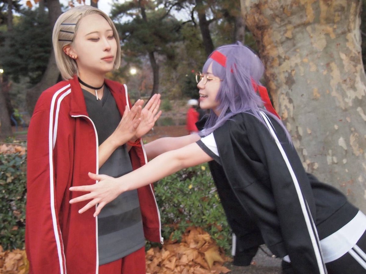 ⚠︎︎Cosplay/JJ
...
     
     ふーみん!会いたかったよ!!ｳﾊﾊﾊｯ!!!😆

                                                                   ...
高科→リム<a href="/_rim_0301/">リム</a> ちゃん
根地→深凪
📷´-→いさなちゃん<a href="/whale_kkr/">いさな</a>