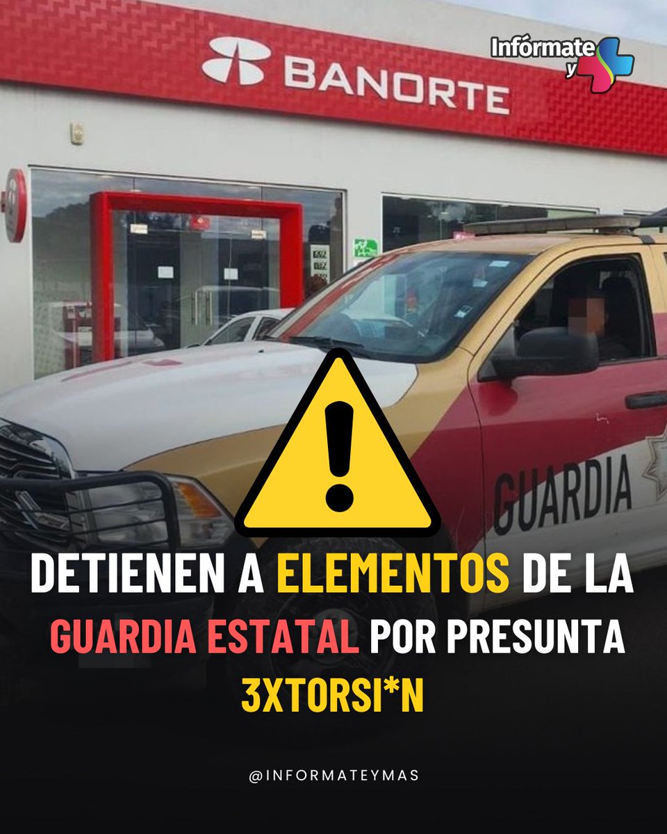 #Nacional
🚔🚨❌  Los agentes fueron sorprendidos en flagrancia por personal de la Dirección de Asuntos Internos.
Entérate:wp.me/p5mgZ1-12bn 👈🏻

#Tamaulipas #GuardiaEstatal #FiscalíaEstatal