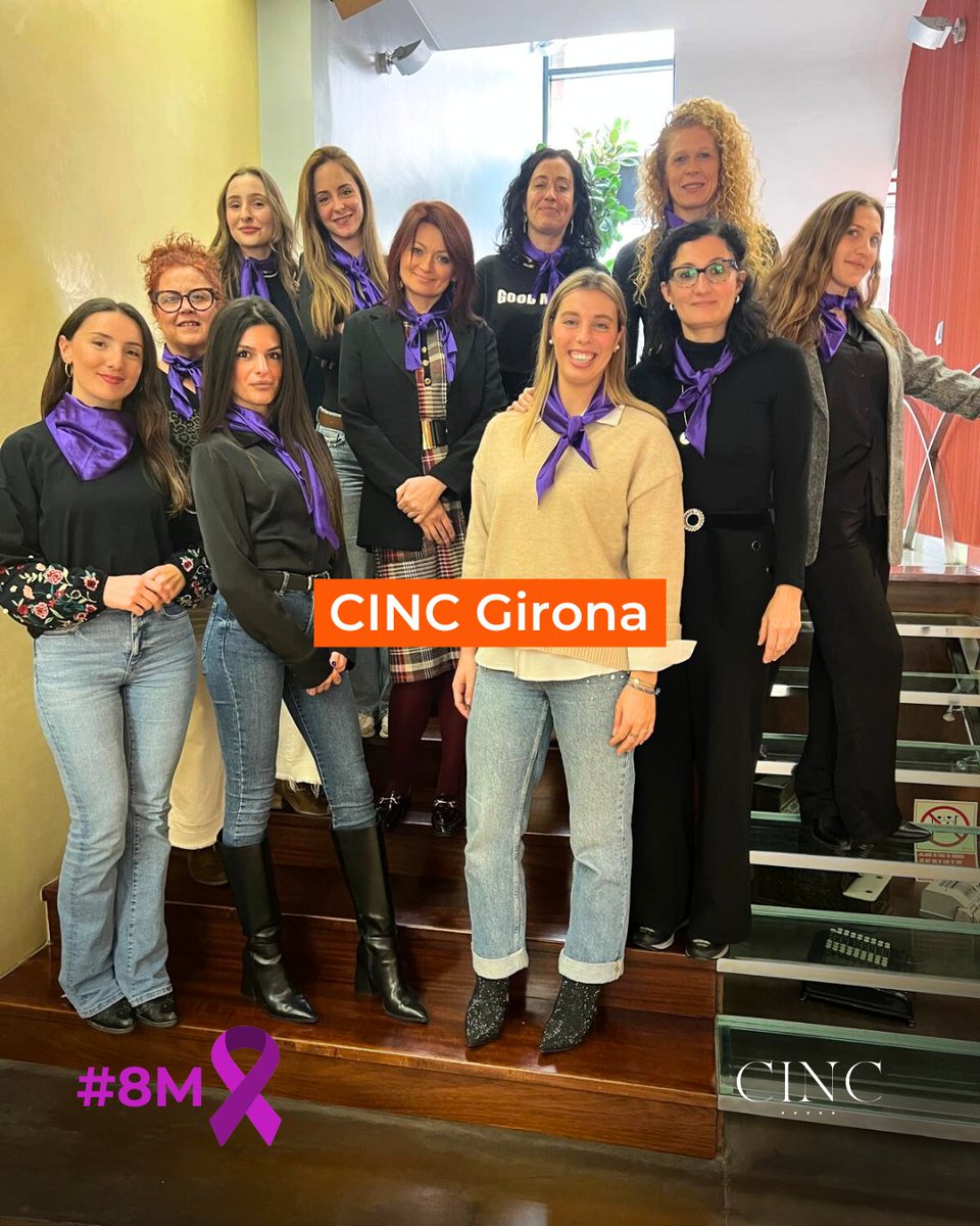 GrupCinc's tweet photo. 💜 El 8M és un dia per reconèixer el camí recorregut i, sobretot, per continuar avançant cap a una societat més justa i igualitària.
Per un present i un futur amb més oportunitats per a totes. ✨
#8M #DiaInternacionalDeLaDona #Igualtat #CINC https://t.co/VlYFXCnb6W