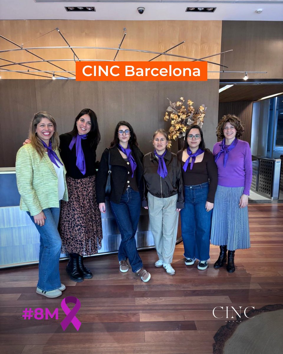 GrupCinc's tweet photo. 💜 El 8M és un dia per reconèixer el camí recorregut i, sobretot, per continuar avançant cap a una societat més justa i igualitària.
Per un present i un futur amb més oportunitats per a totes. ✨
#8M #DiaInternacionalDeLaDona #Igualtat #CINC https://t.co/VlYFXCnb6W