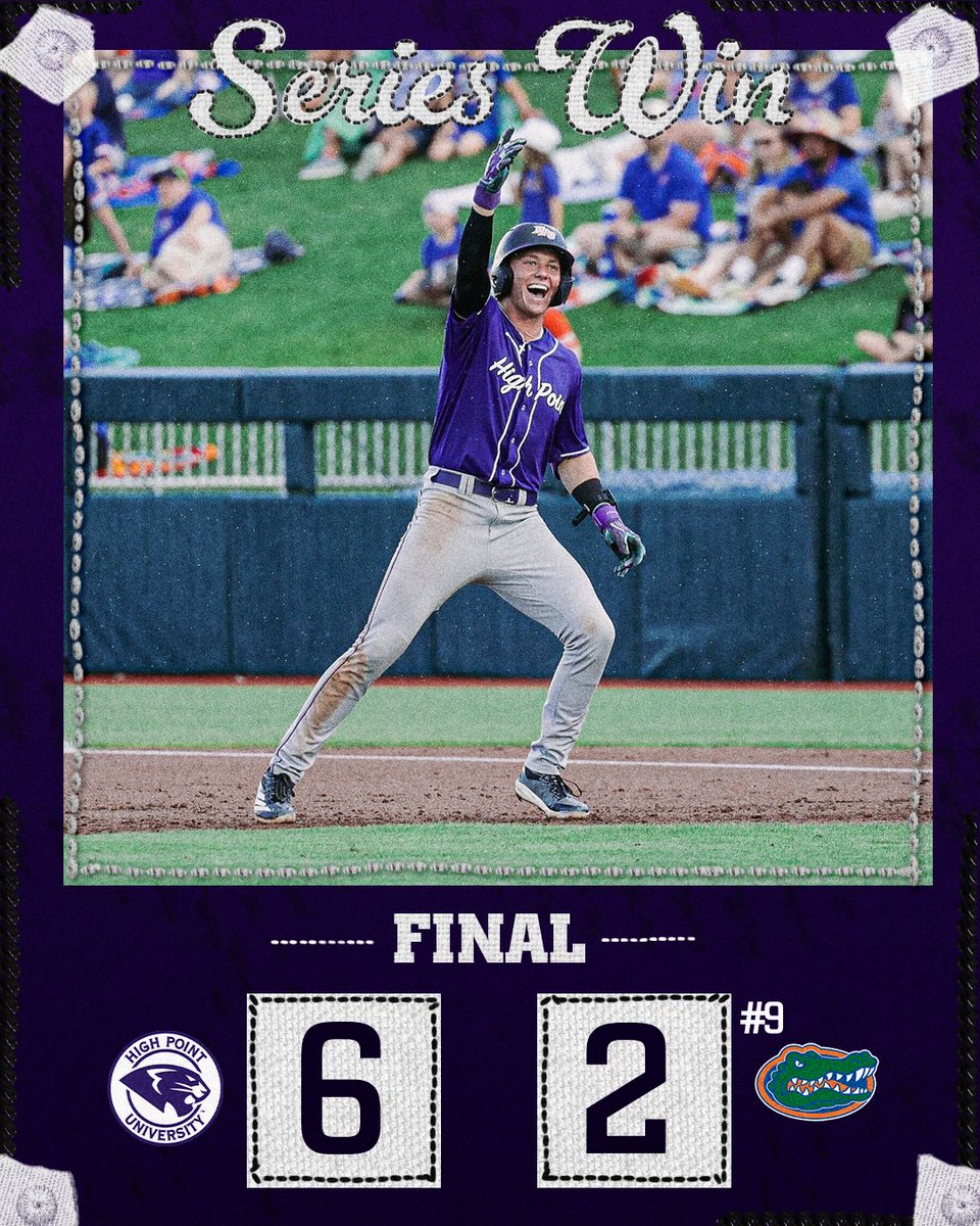 High Point Baseball tweet media