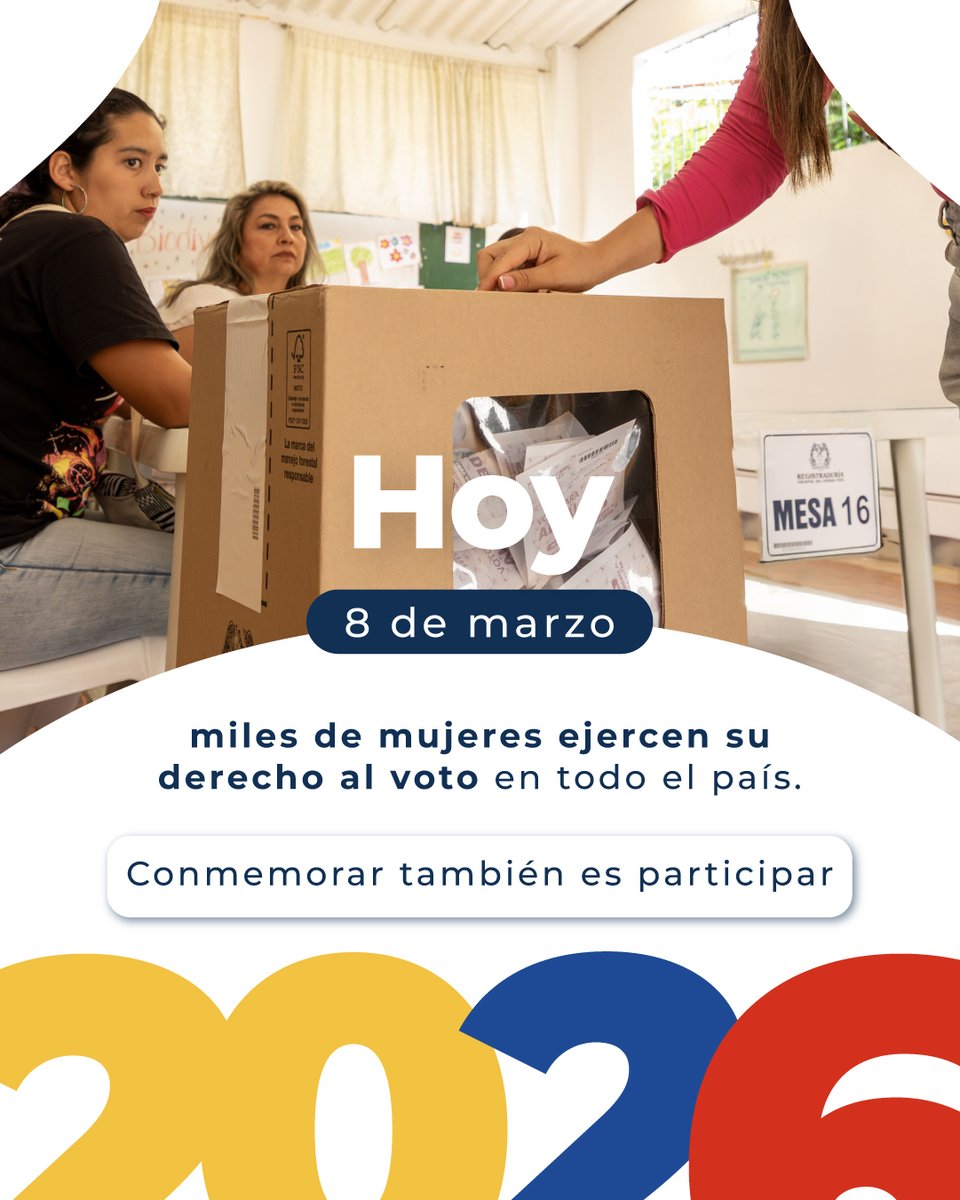 Registraduría Nacional del Estado Civil tweet media