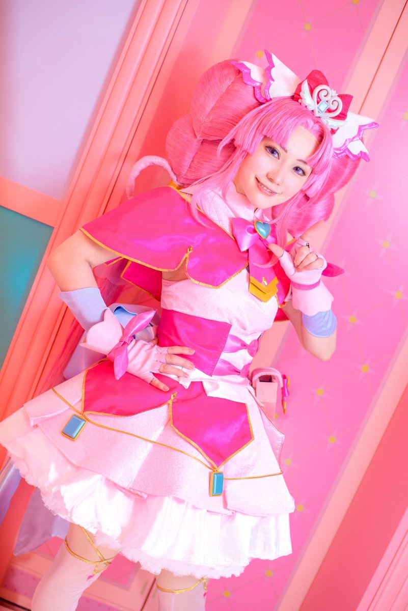 enyamame's tweet photo. 名探偵プリキュア！
キュアミスティック
※cosplay

重ねた推理で笑顔でジャンプ！名探偵キュアミスティック

#コスサミパーティー 
Photo(@yoshi49321511 ) https://t.co/cy2YBbluzc