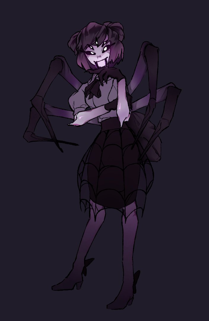 Danilo4ka8's tweet photo. At first I wanted to try out different clothes and designs, but I kinda took to much time rendering and stuff...
#UNDERTALE #UNDERTALEAU #DUSTTALE #Muffet https://t.co/aFYEo6gRVW