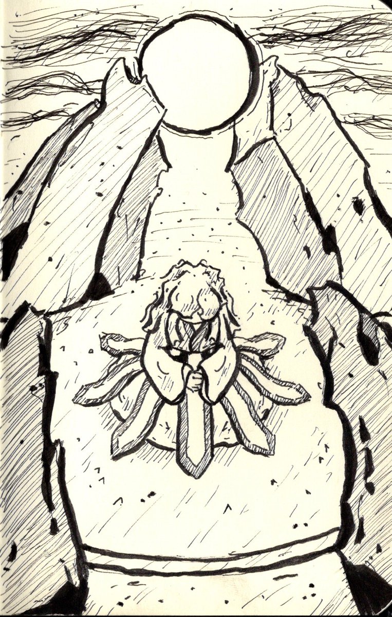 InnoSaryn's tweet photo. Warden #stuntedcore #sketchbook https://t.co/l88ZR0FHy5