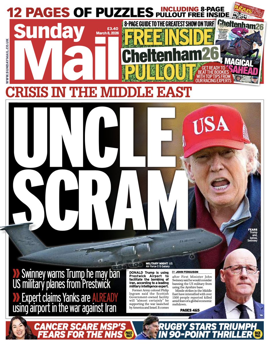 Sunday Mail tweet media