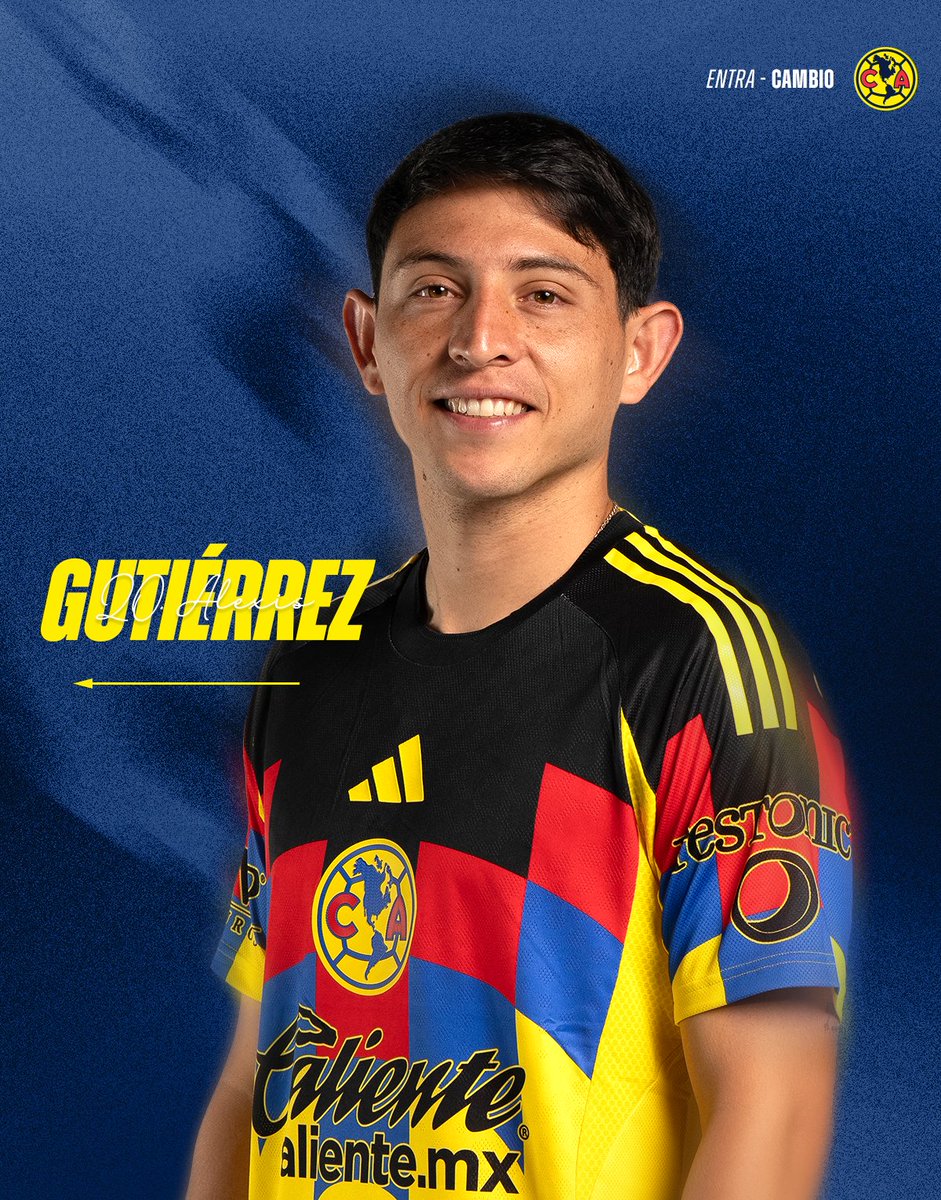 ClubAmerica's tweet photo. ⏱️ 71' | Querétaro 1 vs. 2 América
Cambio del América https://t.co/NjsD7DKkon