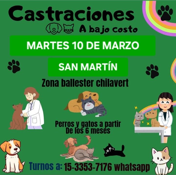 protegealanimal's tweet photo. SAN MARTÍN - BALLESTER/CHILAVERT
#SANMARTÍN #LOMAHERMOSA #BILLINGHURST #JOSÉLEÓNSUÁREZ #BALLESTER #SANANDRÉS #VILLABALLESTER #VILLALYNCH #VILLAMAIPÚ #VILLALIBERTAD #VILLAHIDALGO #CHILAVERT #CARCOVA #LIBERTADOR #LANZONE #ZONANORTE #ZONANOROESTE #GRANBSAS #BUENOSAIRES #CONURBANO https://t.co/0PiY0tMk5v