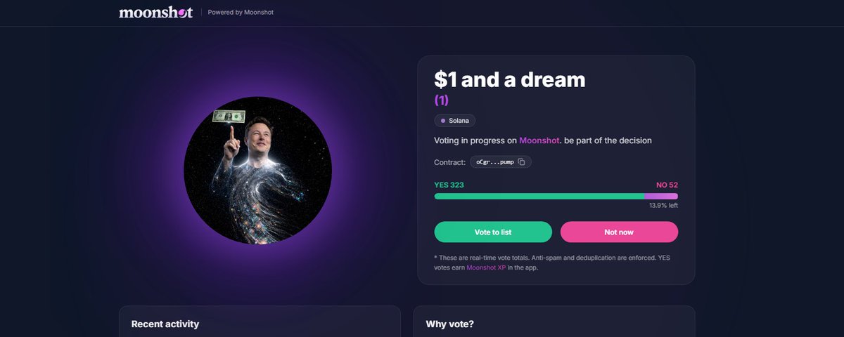 Moonshot Announcement (@MoonshotPoll) / Posts / X
